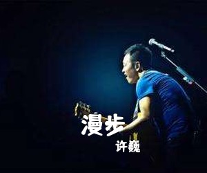 许巍《漫步吉他谱》(G调)