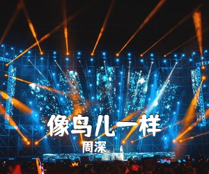 周深《像鸟儿一样吉他谱》(C调)