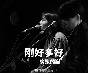 房东的猫《刚好多好吉他谱》(C调)