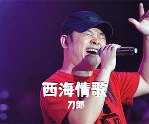 刀郎《西海情歌吉他谱》(F调)