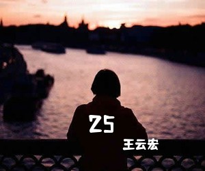 王云宏《25吉他谱》(G调)