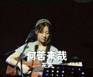 花粥《何苦来哉吉他谱》(C调)