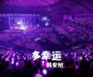 韩安旭《多幸运吉他谱》(C调)