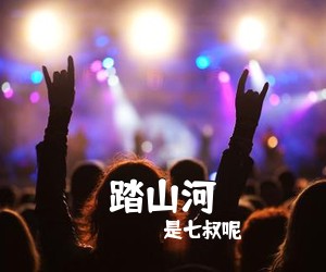 是七叔呢《踏山河吉他谱》(G调)
