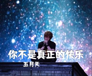 五月天《你不是真正的快乐吉他谱》(C调)