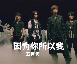 五月天《因为你所以我吉他谱》(G调)