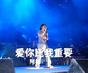阿杜《爱你比我重要吉他谱》(G调)