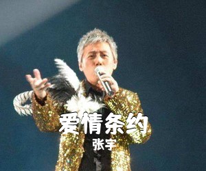 张宇《爱情条约吉他谱》