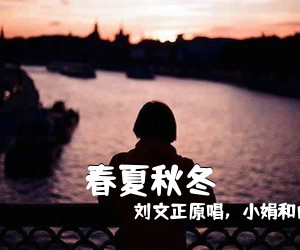 刘文正原唱，小娟和山谷里的居民《春夏秋冬吉他谱》(G调)