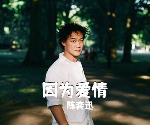 陈奕迅《因为爱情吉他谱》(G调)