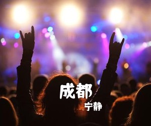 宁静《成都吉他谱》(C调)