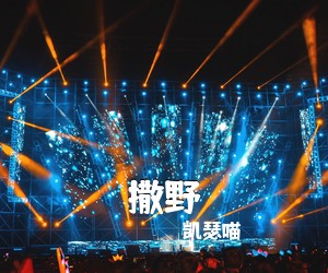 凯瑟喵《撒野吉他谱》(C调)