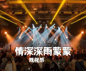 既视感《情深深雨蒙蒙吉他谱》(C调)