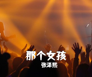 张泽熙《那个女孩吉他谱》(C调)