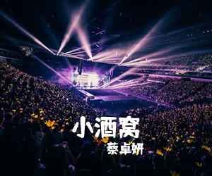 蔡卓妍《小酒窝吉他谱》(C调)