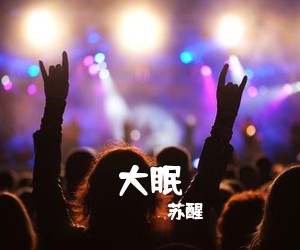 苏醒《大眠吉他谱》(C调)