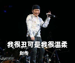 赵传《我很丑可是我很温柔吉他谱》(C调)