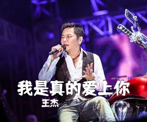 王杰《我是真的爱上你吉他谱》(C调)