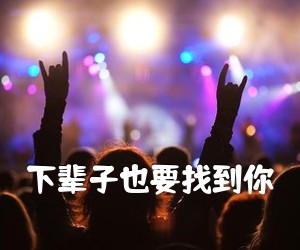 《下辈子也要找到你吉他谱》(G调)