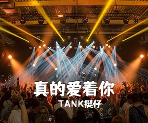TANK挺仔《真的爱着你吉他谱》(F调)