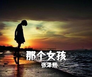 张泽熙《那个女孩吉他谱》
