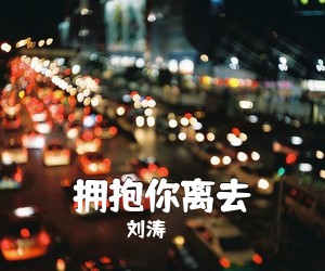 刘涛《拥抱你离去吉他谱》(G调)