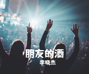 李晓杰《朋友的酒吉他谱》(A调)