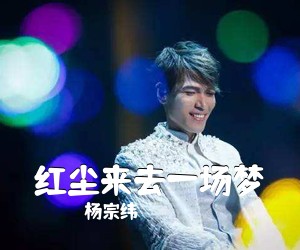 杨宗纬《红尘来去一场梦吉他谱》(C调)