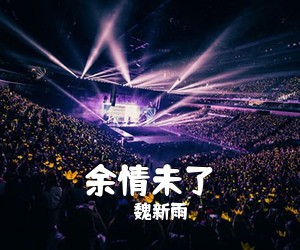 魏新雨《余情未了吉他谱》(G调)