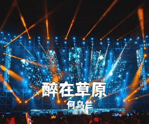 何乌兰《醉在草原简谱》