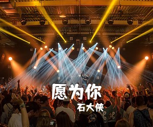 石大侠《愿为你吉他谱》(C调)