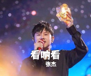 张杰《看呐看吉他谱》(C调)