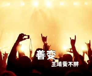 王靖雯不胖《善变吉他谱》(G调)