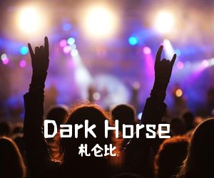 札仑比《Dark Horse吉他谱》(G调)