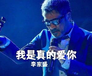 李宗盛《我是真的爱你吉他谱》(C调)