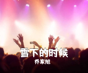 乔家旭《雪下的时候吉他谱》(C调)