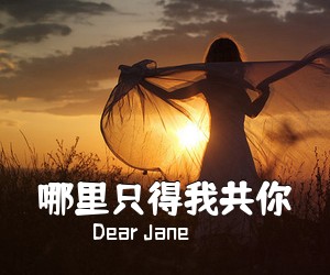 Dear Jane《哪里只得我共你吉他谱》(C调)