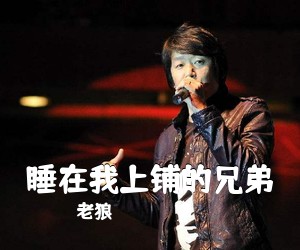 老狼《睡在我上铺的兄弟吉他谱》(C调)