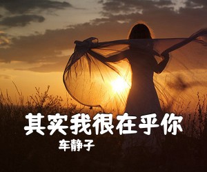 车静子《其实我很在乎你简谱》