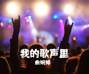 曲婉婷《我的歌声里吉他谱》(C调)