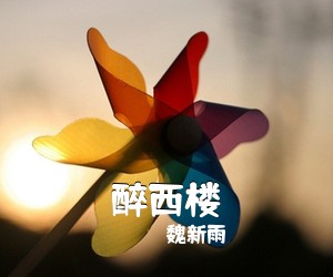 魏新雨《醉西楼简谱》