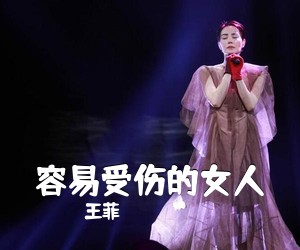 王菲《容易受伤的女人吉他谱》(C调)