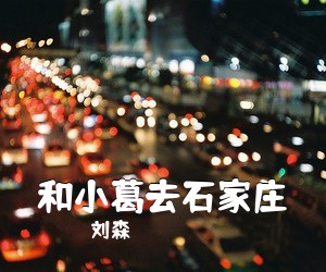 刘森《和小葛去石家庄吉他谱》(C调)