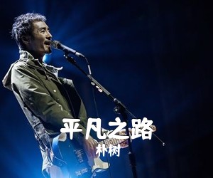 朴树《平凡之路吉他谱》(G调)
