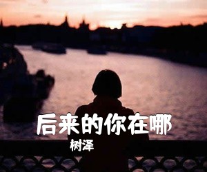 树泽《后来的你在哪吉他谱》(C调)