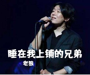 老狼《睡在我上铺的兄弟吉他谱》(C调)