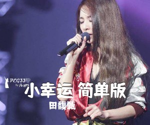 田馥甄《小幸运 简单版吉他谱》