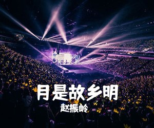 赵振岭《月是故乡明简谱》
