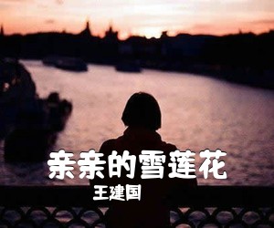 王建国《亲亲的雪莲花简谱》