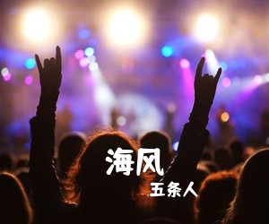 五条人《海风吉他谱》(D调)
